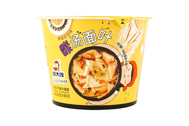 GUDASAO SEAWEED SHRIMP AND SOUR NOODLE SOUP 108G